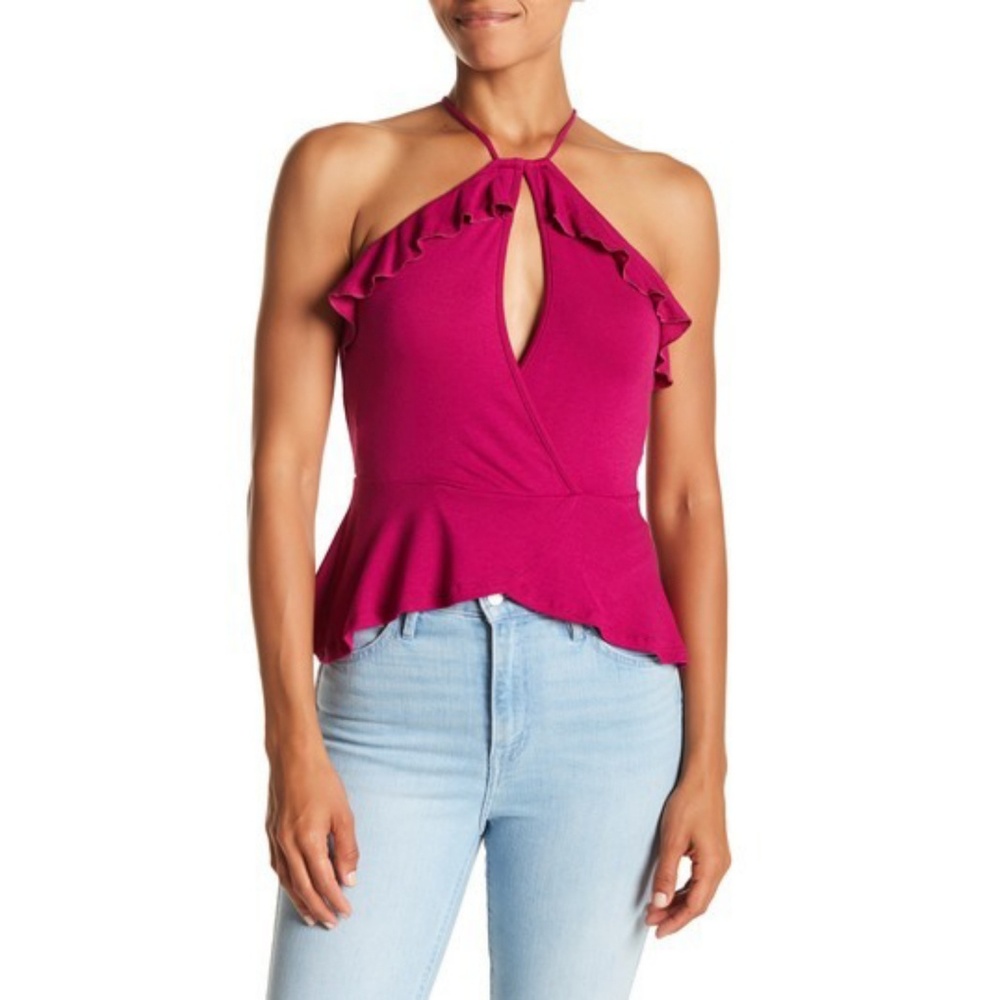 🍁 Hiatus Megenta Tank Top